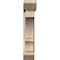 Ekena Millwork Balboa Slat Smooth Bracket w/ Offset Brace, Douglas Fir, 7 1/2"W x 30"D x 38"H BKT0806X30X38BOA06SDF - alternate 2